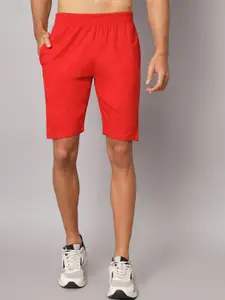 appulse Men Mid-Rise Cotton Sports Shorts