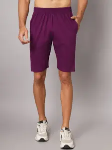 appulse Men Mid-Rise Loose Fit Cotton Shorts