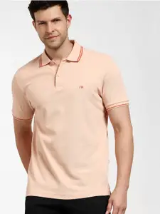 SELECTED Polo Collar Cotton T-shirt
