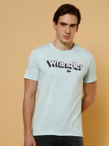 Wrangler Typography Printed Cotton T-shirt