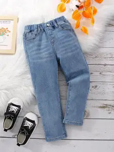 Kotty Girls Jeans Mid Rise Croppped Cotton  Jeans