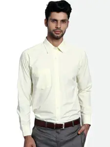 Shaftesbury London Spread Collar Classic Slim Fit Cotton Formal Shirt