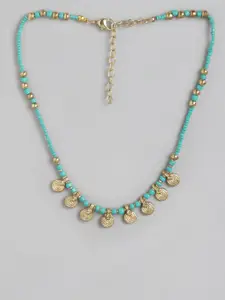RICHEERA Gold-Plated Beaded Necklace