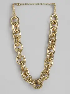 RICHEERA Gold-Toned Gold-Plated Necklace