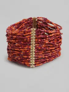 RICHEERA Women Layered Gold-Plated Bracelet