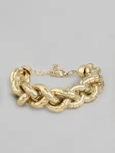 RICHEERA Women Gold-Plated Multistrand Bracelet