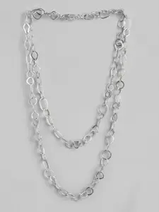 RICHEERA Silver-Plated Layered Necklace