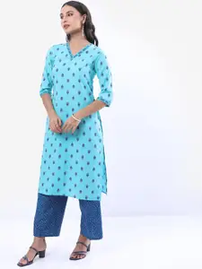 Vishudh Ethnic Motifs Printed Straight Kurta