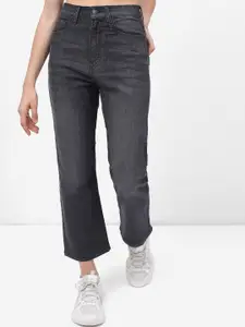 Tokyo Talkies Women Bootcut High-Rise Light Fade Stretchable Jeans