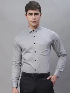 Majestic Man Smart Spread Collar Slim Fit Casual Shirt