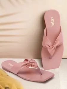 Colo Women No Back Strap Open Toe Flats