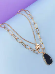 Jewelz Gold-Plated Layered Necklace