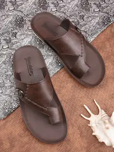 Roadster Men Brown Comfort Sandals