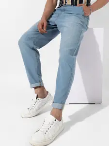 Campus Sutra Men Blue Smart Slim Fit Light Fade Stretchable Jeans