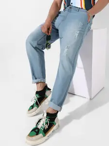 Campus Sutra Men Blue Smart Slim Fit Stretchable Jeans