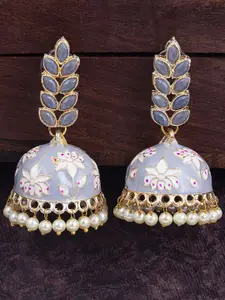 Sukkhi Gold Plated Eye-Catchy Dome Shaped Jhumkas