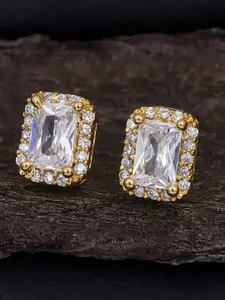 Sukkhi Gold-Plated Contemporary Studs Earrings