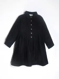 Cherry Crumble Shirt Collar Fit & Flare Dress