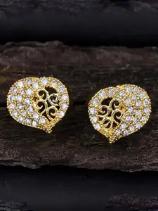 Sukkhi Gold-Plated Contemporary Studs Earrings