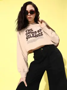 The Roadster Life Co. Printed Hello Monsoon Hyper Graphics Sweatshirt