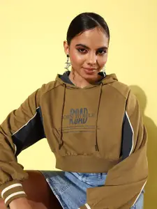 The Roadster Life Co. Printed Hooded Sweatshirt