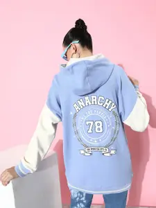 The Roadster Life Co. Printed Hooded Sweatshirt