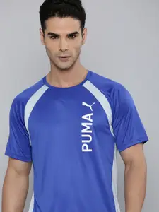 Puma  FIT Ultrabreathe Brand Logo Colourblocked dryCELL T-shirt