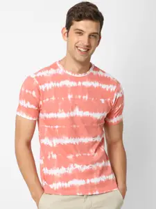 VASTRADO Tie & Dyed Casual T-shirt