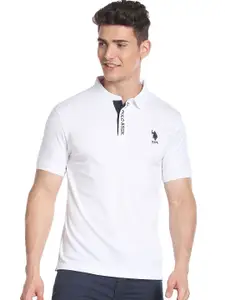 U.S. Polo Assn. Polo Collar Pure Cotton T-shirt
