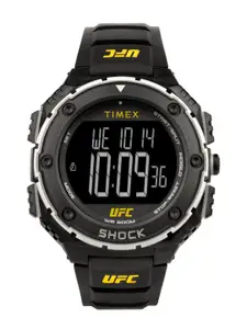 Timex Men Patterned Dial & Bracelet Style Straps Digital Watch TW4B272000D