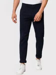 POP CULTURE Men Mid Rise Cotton Chinos Trousers
