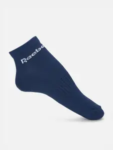 Reebok Men Patterned Cotton Ankle-Length Socks