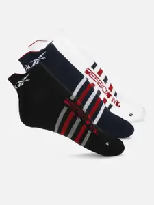 Reebok Men Pack Of 3 S INSD Grap Socks