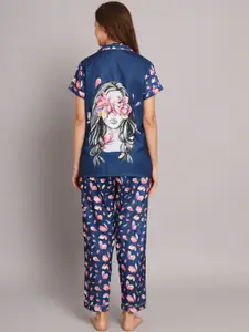SEPHANI Floral Printed Night Suit