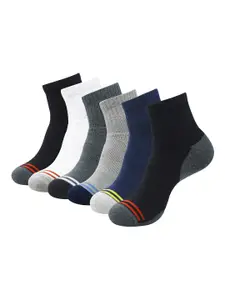 Balenzia Men Pack Of 6 Ankle-Length Sports Socks
