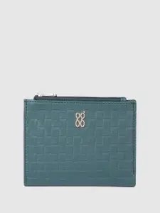 Baggit Women Woven Design Two Fold Wallet