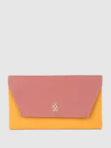 Baggit Women Colourblocked Envelope Wallet