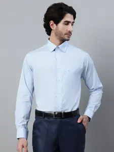 Cantabil Spread Collar Smart Cotton Formal Shirt