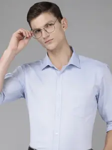 Park Avenue Textured Slim Fit Pure Cotton Formal Shirt