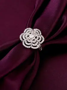 GIVA 925 Sterling Silver Cheerful Daisy Ring