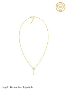 GIVA Gold-Plated Sterling Silver Necklace