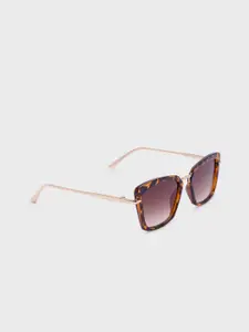 20Dresses Women Brown Lens & Brown Cateye Sunglasses SG010736
