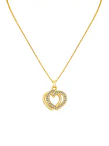 Mikado Gold-Toned & White Necklace