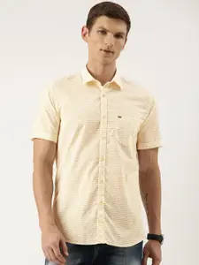 Peter England Slim Fit Printed Casual Shirt