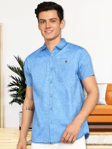 Kuons Avenue Smart Spread Collar Slim Fit Casual Shirt