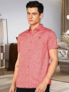 Kuons Avenue Smart Spread Collar Slim Fit Casual Shirt