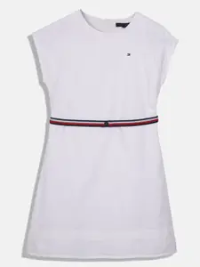 Tommy Hilfiger Girls Cotton A-Line Dress