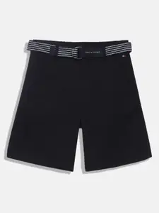 Tommy Hilfiger Boys Mid-Rise Cotton Shorts