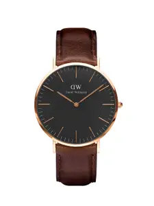 Daniel Wellington Unisex Classic Cornwall Round Analogue Watch- DW00100150