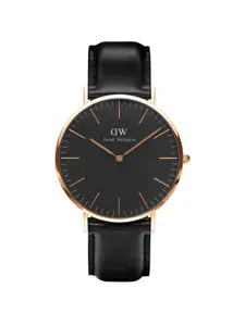 Daniel Wellington Classic 40mm Sheffield RG Black Men Watch - DW00100127